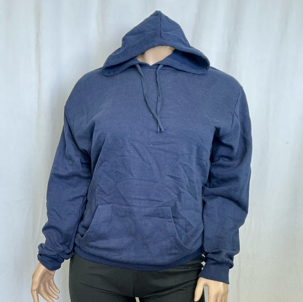 Organic Cotton Blue Hoodie